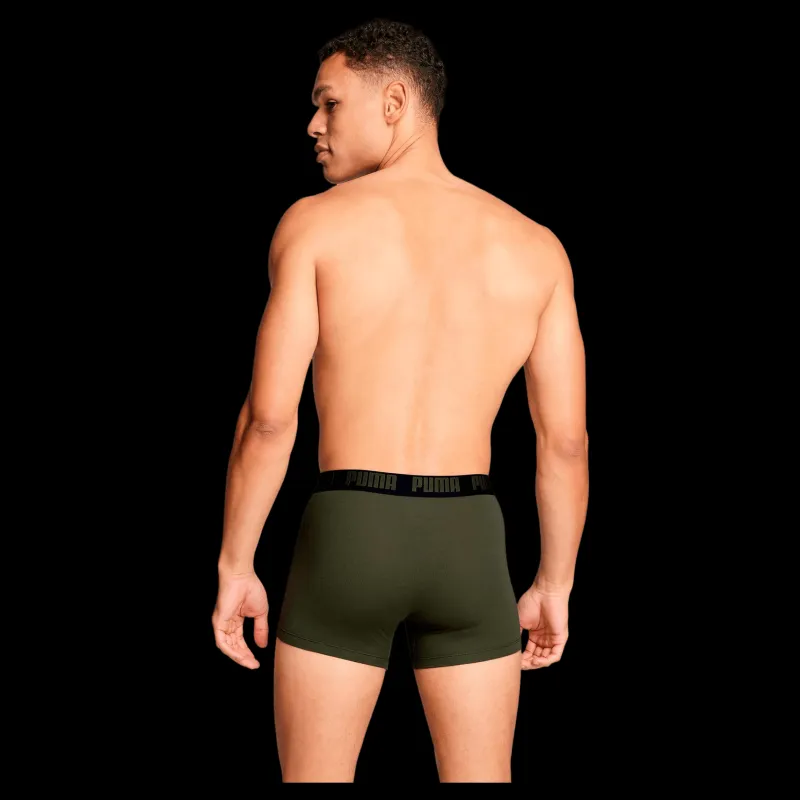 Clearance Puma Men Everyday Basic Boxer Forest Night Tonal Svart