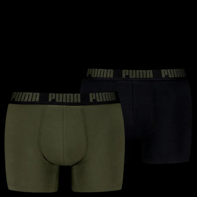 Clearance Puma Men Everyday Basic Boxer Forest Night Tonal Svart