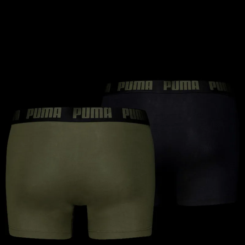 Clearance Puma Men Everyday Basic Boxer Forest Night Tonal Svart