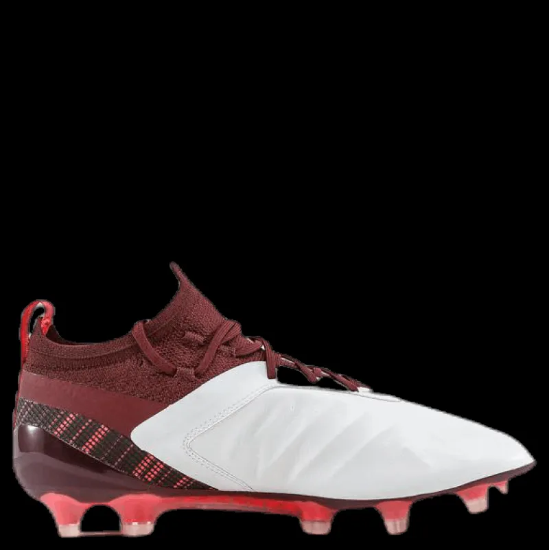 Puma One 5.1 FG/AG Wns White/Red Vit och Röd