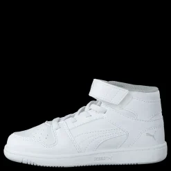Discount Puma Rebound Layup Sl V Inf White- Black-gray Violet Vit