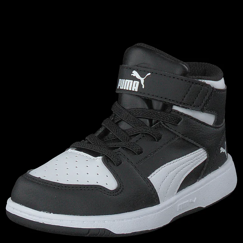 Puma Rebound Layup Sl V Inf Black- White Svart Discount
