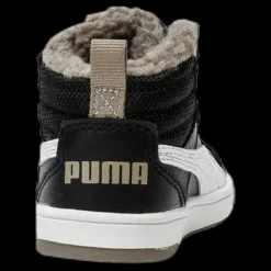 Hot Puma Rebound Street v2 Fur V Inf Black Svart