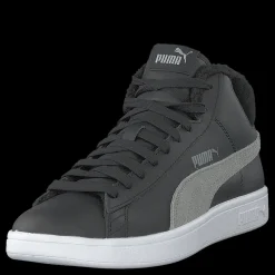 Puma Smash V2 Mid Wtr L Black-quarry Grå Clearance