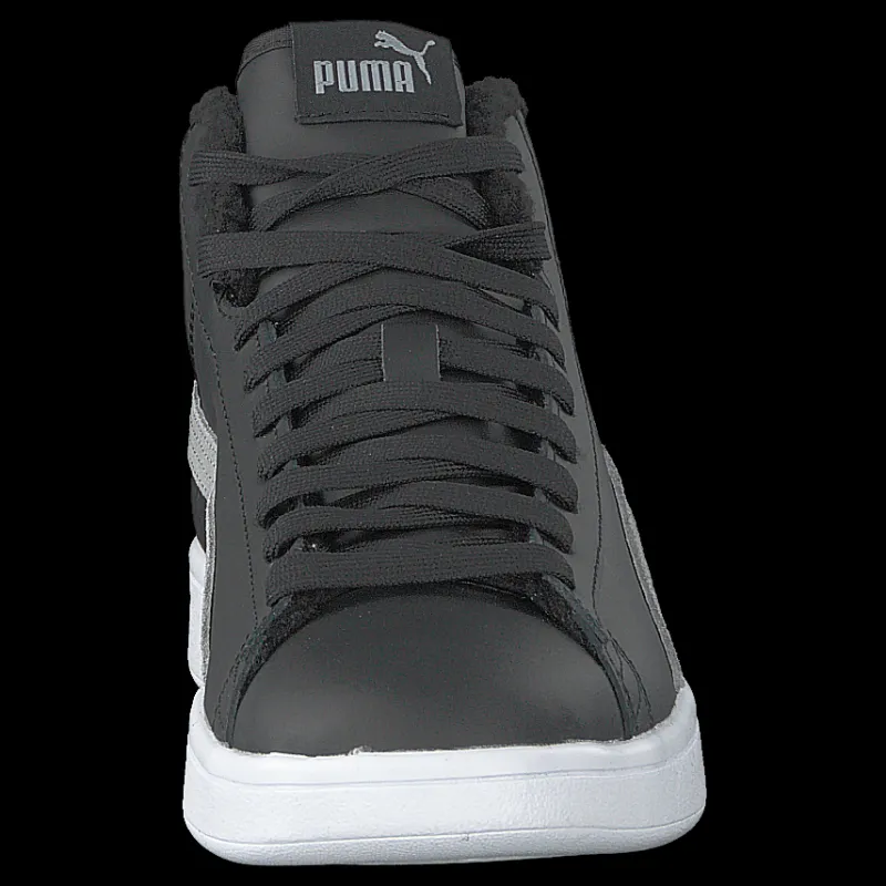 Puma Smash V2 Mid Wtr L Black-quarry Grå Clearance