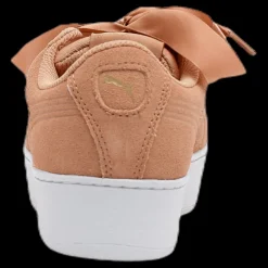 Sale Puma Vikky Platform Ribbon Jr Beige