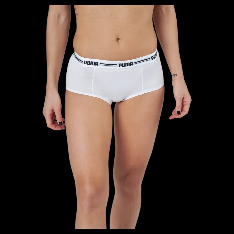 Sale Puma Women Mini Short 2p Pack White / White Vit