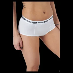 Sale Puma Women Mini Short 2p Pack White / White Vit