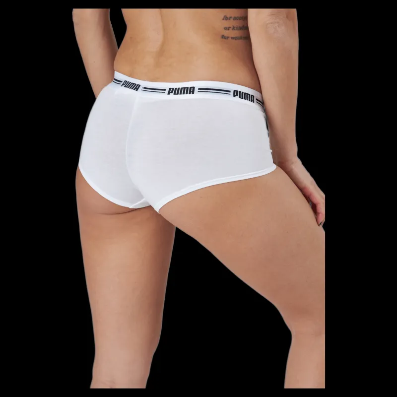 Sale Puma Women Mini Short 2p Pack White / White Vit