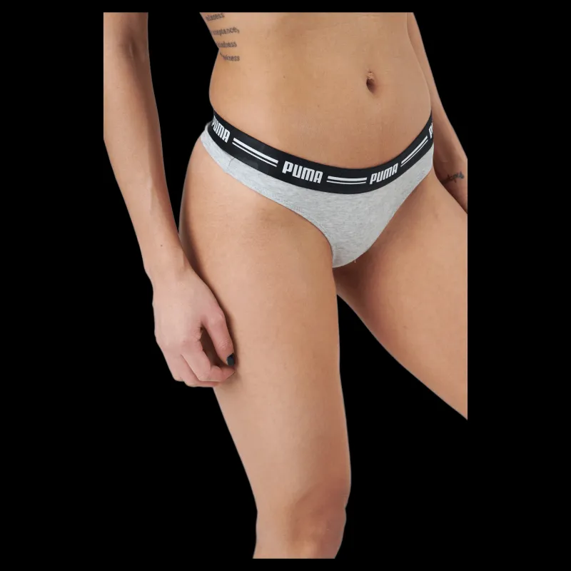 Puma Women String 2p Pack Grey / Grey Grå New