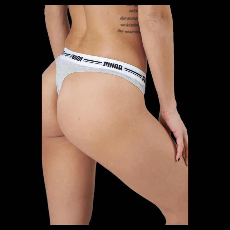 Puma Women String 2p Pack Grey / Grey Grå New
