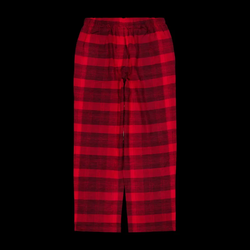 Calvin Klein Pure Flannel Sleep Pant Red Röd Online