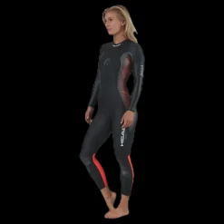 Online Head PURE Fullsuit 3.0,5 Black Svart
