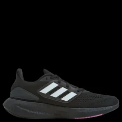 adidas Pureboost 22 Shoes Core Black / Cloud White / Semi Pulse Lilac Svart Sale