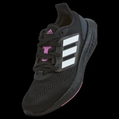 adidas Pureboost 22 Shoes Core Black / Cloud White / Semi Pulse Lilac Svart Sale
