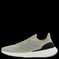 Clearance adidas Pureboost 23 Shoes Putty Grey / Silver Metallic / Core Black Beige