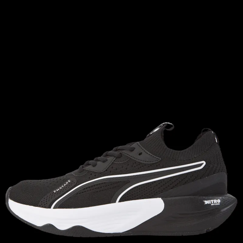 Puma Pwr Xx Nitro Luxe Wn S Black- White Svart Best