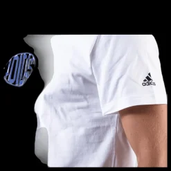 Clearance adidas Q3 Shop Tee 1 White Vit