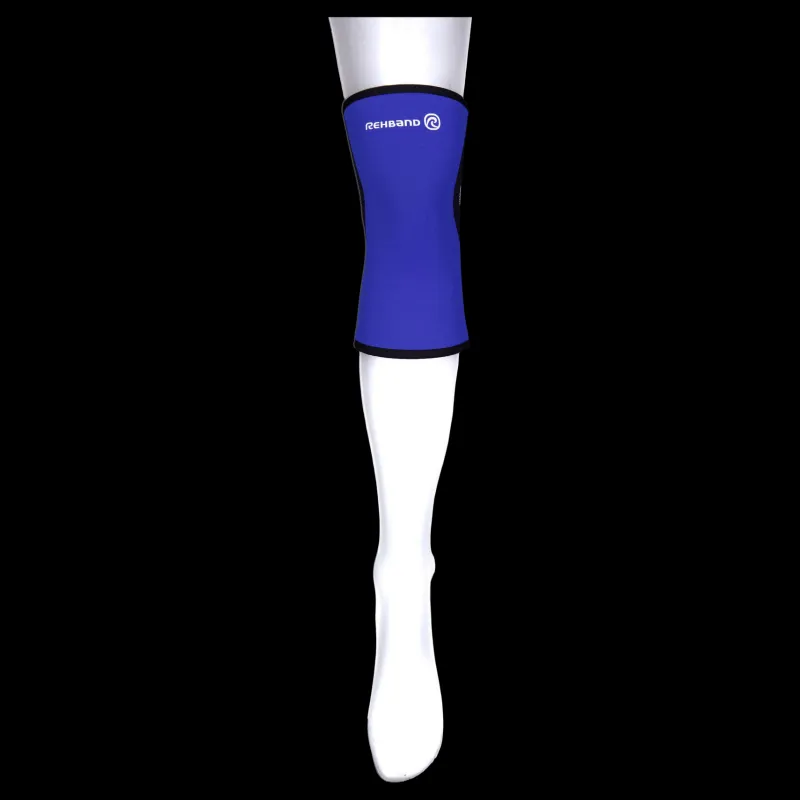Rehband Qd Knee Sleeve 3mm Blue Blå