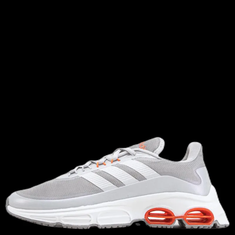 adidas Quadcube Shoes Dash Grey / Dash Grey / Grey Two Vit och Röd Clearance