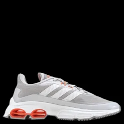 adidas Quadcube Shoes Dash Grey / Dash Grey / Grey Two Vit och Röd Clearance