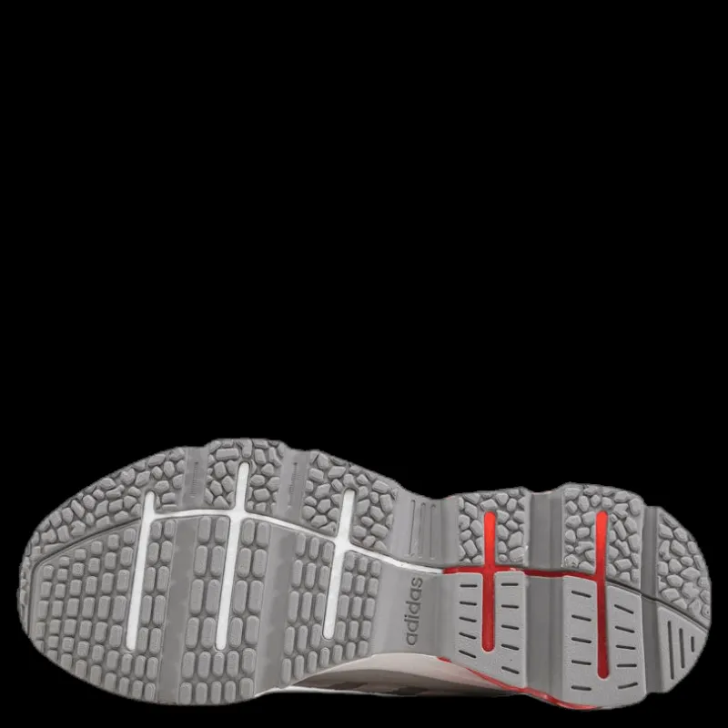 adidas Quadcube Shoes Dash Grey / Dash Grey / Grey Two Vit och Röd Clearance