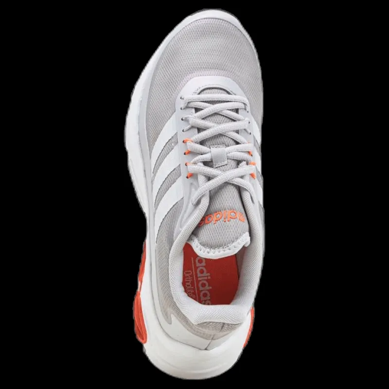 adidas Quadcube Shoes Dash Grey / Dash Grey / Grey Two Vit och Röd Clearance