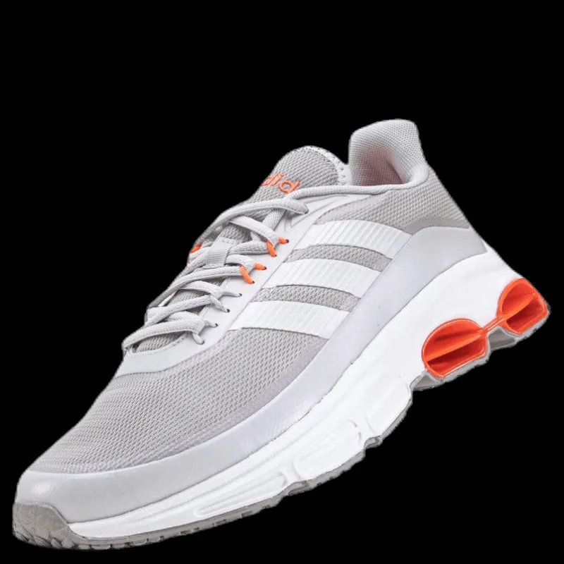 adidas Quadcube Shoes Dash Grey / Dash Grey / Grey Two Vit och Röd Clearance