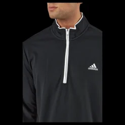 Clearance adidas Quarter-Zip Sweatshirt Black Svart