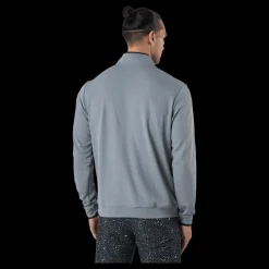adidas Quarter-Zip Sweatshirt Grey Three Grå Clearance