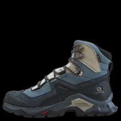 Discount Salomon Quest Element Gtx W Ebony/rainy Day/stormy Weather Flerfärgad
