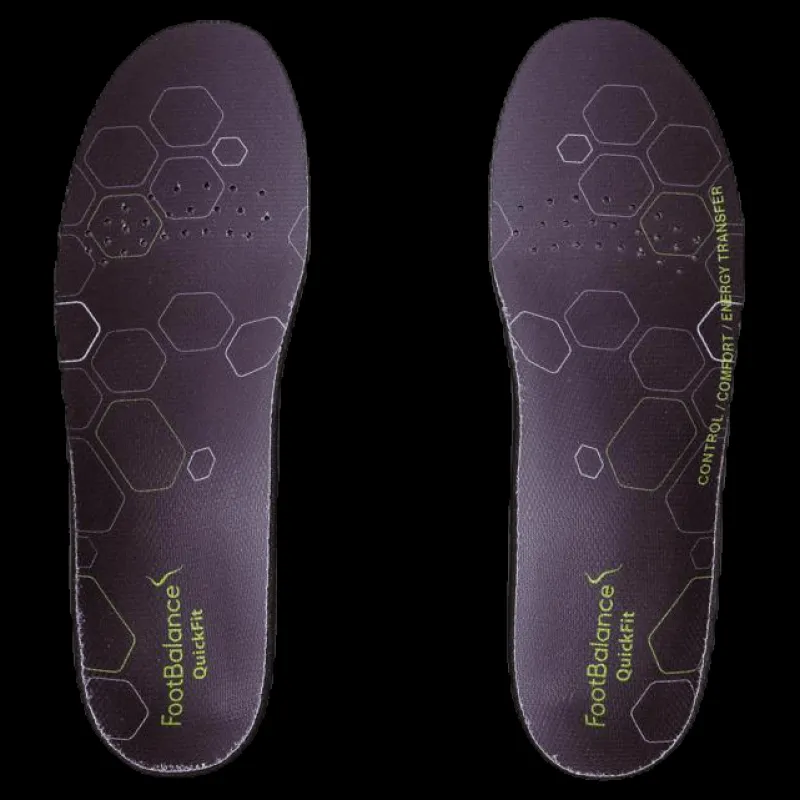 Clearance Footbalance QuickFit Control Black Svart