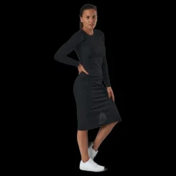 BLACC Quinn Rib Dress Black Svart