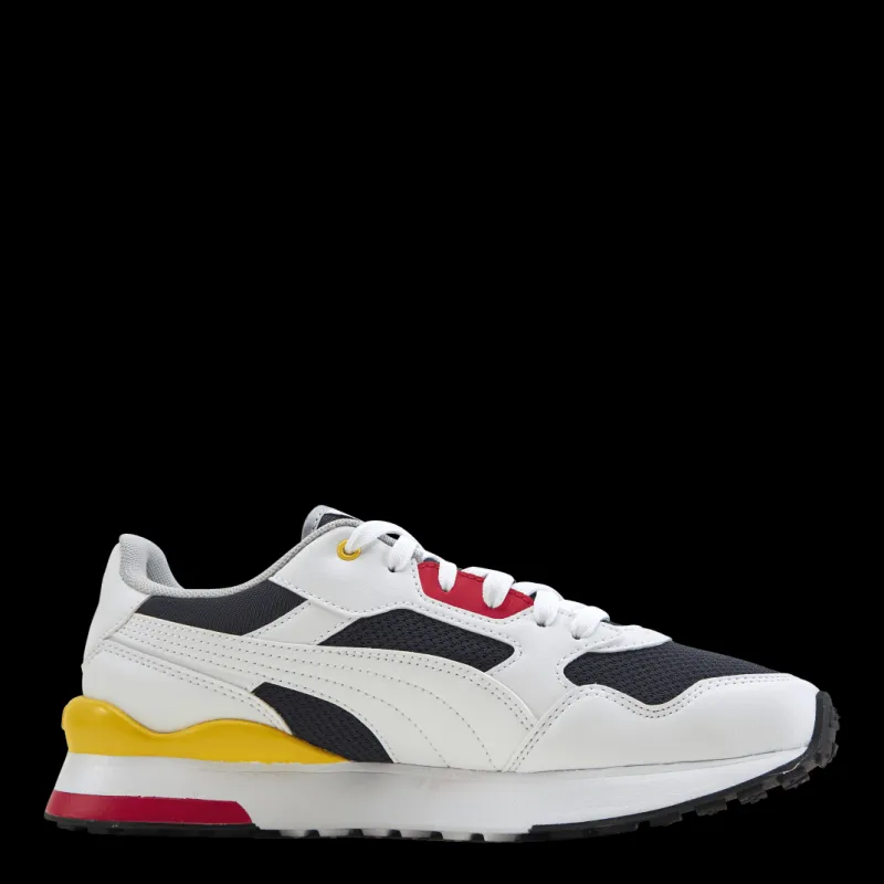 Puma R78 FUTR Junior White/Black/Yellow Flerfärgad Best