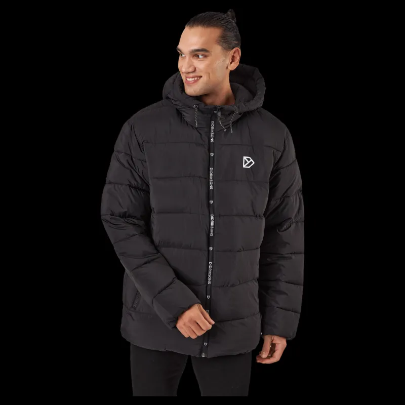 Didriksons Rabar Usx Jkt Black Svart Best