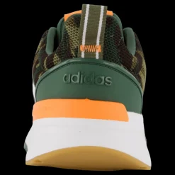 adidas Racer TR21 Cloudfoam Lifestyle Running Shoes Green Oxide / Cloud White / Screaming Orange Svart Hot