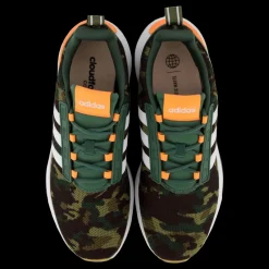 adidas Racer TR21 Cloudfoam Lifestyle Running Shoes Green Oxide / Cloud White / Screaming Orange Svart Hot