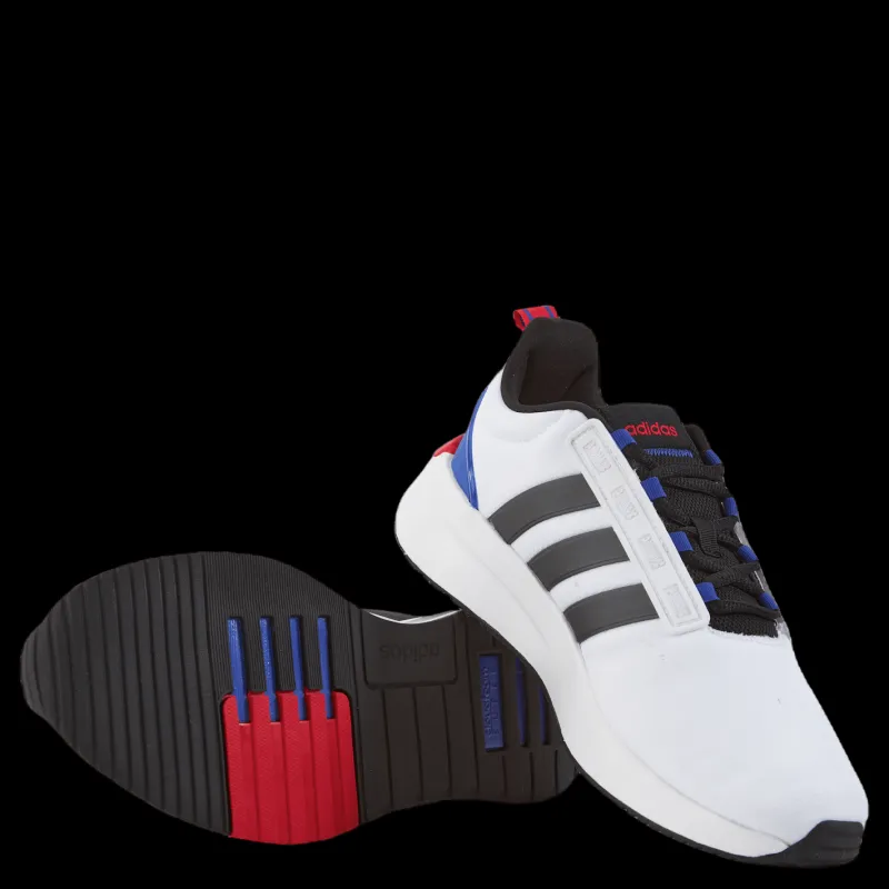 adidas Racer TR21 Cloudfoam Shoes Cloud White / Night Metallic / Lucid Blue Vit Discount
