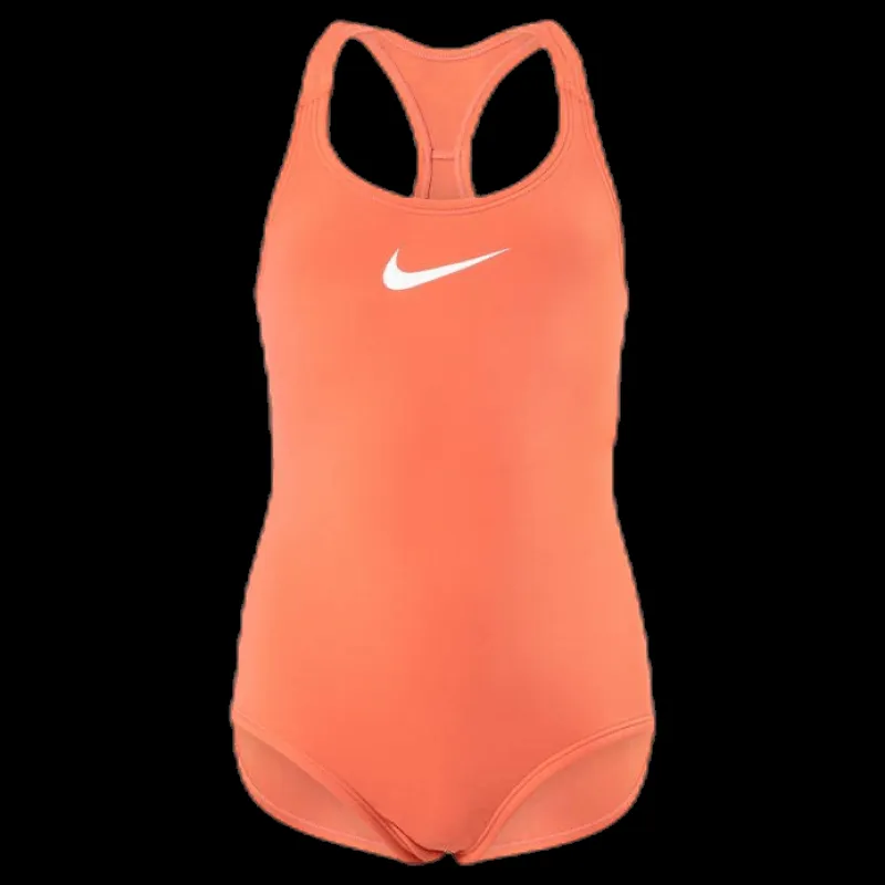 Nike Swim Racerback One Piece Junior Orange Sale