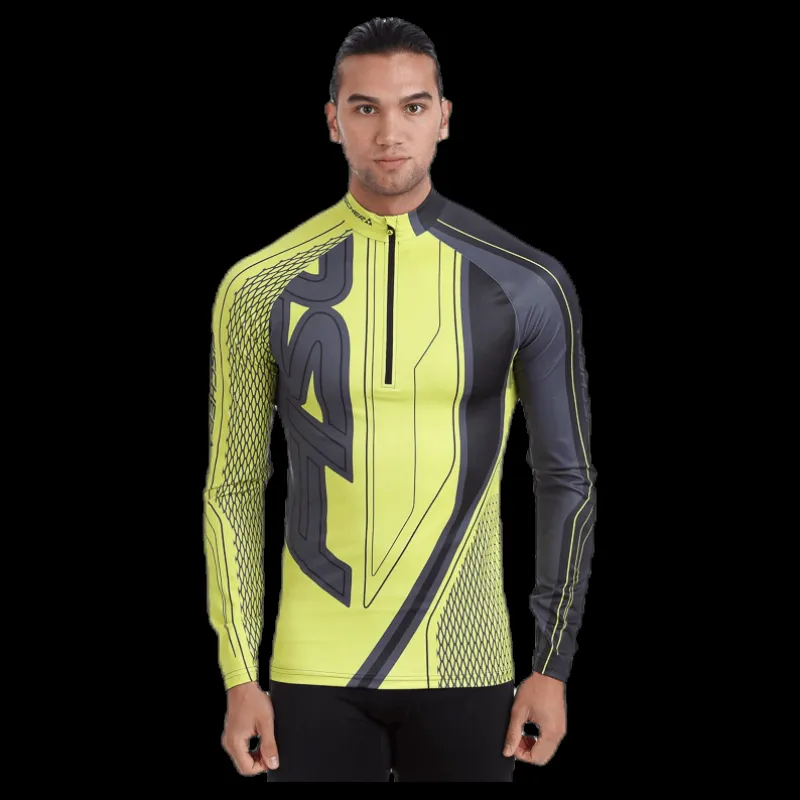 Fischer Racing Shirt Drammen Yellow Gul