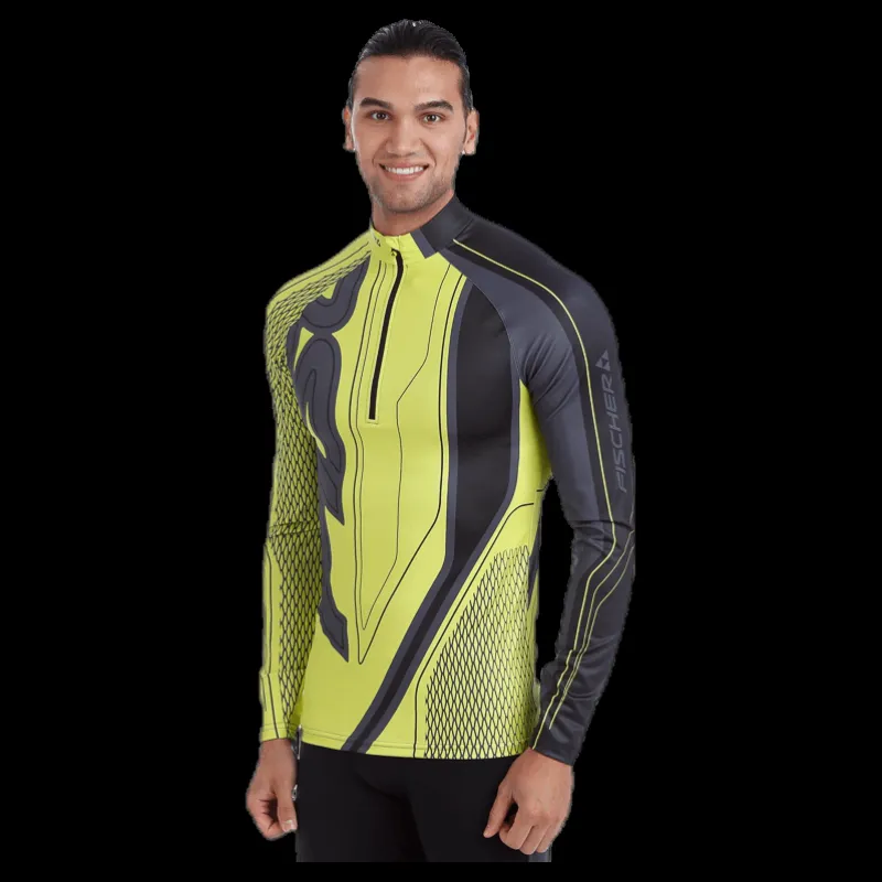 Fischer Racing Shirt Drammen Yellow Gul