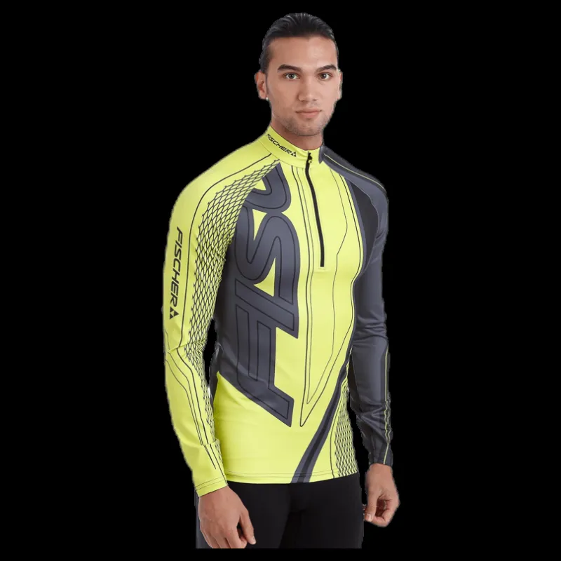 Fischer Racing Shirt Drammen Yellow Gul