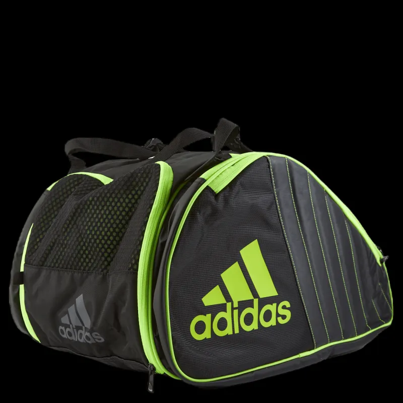 Sale adidas Tennis Racket Bag Protour Black/lime Svart