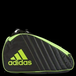 Sale adidas Tennis Racket Bag Protour Black/lime Svart