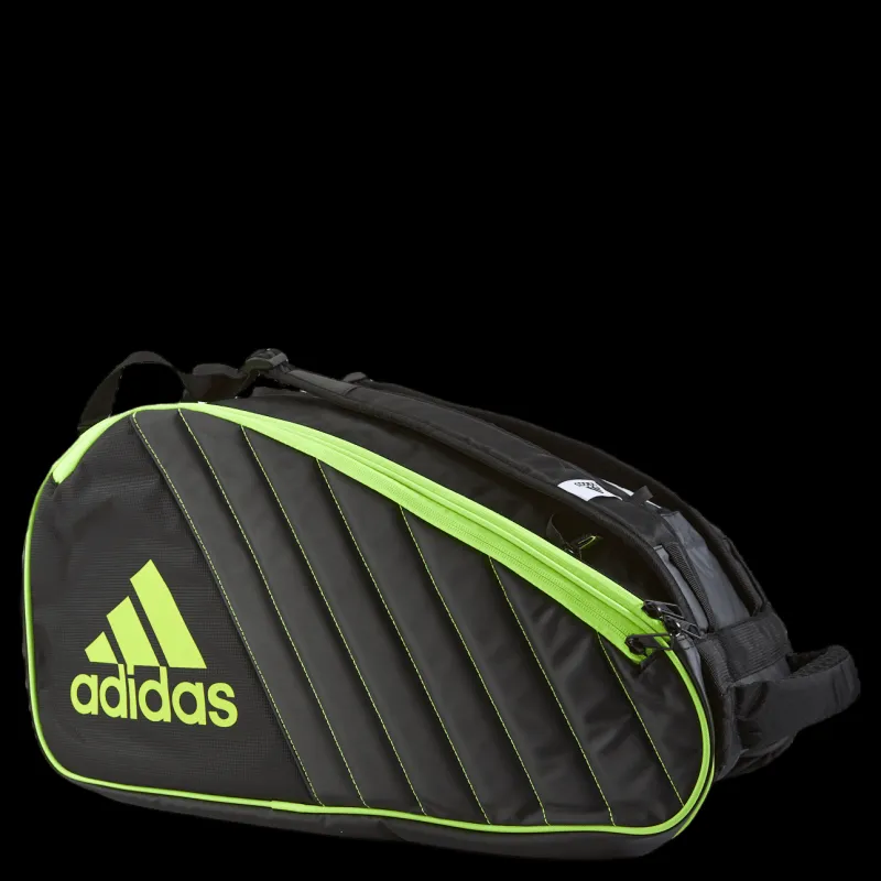 Sale adidas Tennis Racket Bag Protour Black/lime Svart
