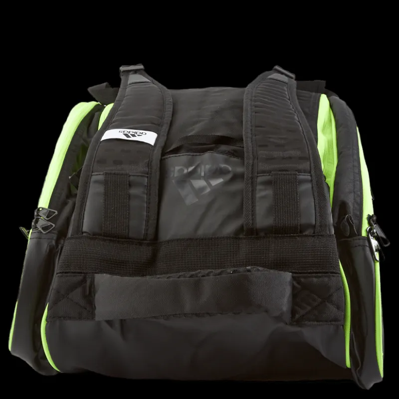 Sale adidas Tennis Racket Bag Protour Black/lime Svart