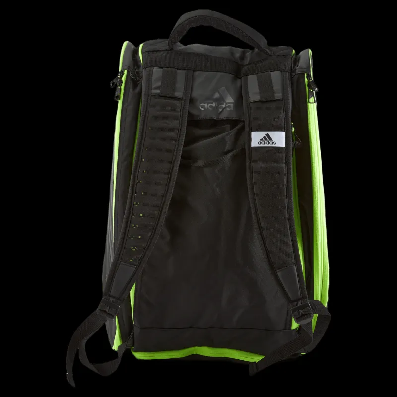 Sale adidas Tennis Racket Bag Protour Black/lime Svart
