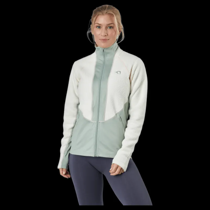 Discount Kari Traa Ragnhild Full Zip Midlayer Nwhite Vit