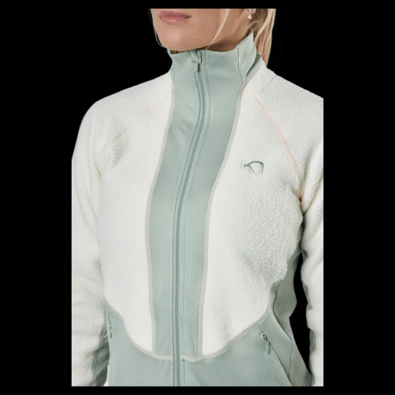 Discount Kari Traa Ragnhild Full Zip Midlayer Nwhite Vit