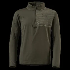 Under Armour Raid 1/4 Zip Junior Green Grön Discount